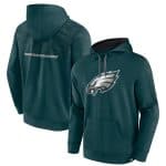 Philadelphia Eagles Green Defender Evo Pullover Hoodie