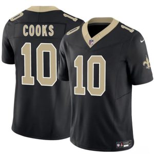 New Orleans Saints #10 Brandin Cooks Black F.U.S.E Vapor Limited Stitched Jersey
