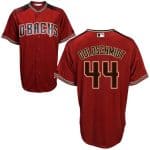 Diamondbacks #44 Paul Goldschmidt Red Brick New Cool Base Stitched Jersey