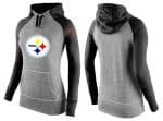 Nike Pittsburgh Steelers Performance Hoodie Grey Black_1