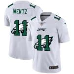 Philadelphia Eagles #11 Carson Wentz White Stitched Jersey