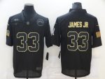 Baltimore Ravens #27 J.K. Dobbins White Vapor Untouchable Limited Stitched Jersey