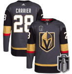Vegas Golden Knights #28 William Carrier Gray 2023 Stanley Cup Final Stitched Jersey