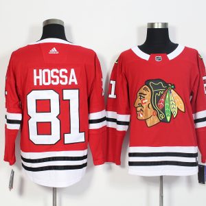 Chicago Blackhawks #81 Marian Hossa Red Stitched Adidas Jersey