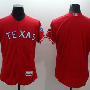 Rangers Blank Red Flexbase Authentic Collection Stitched Jersey