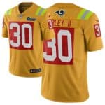 Los Angeles Rams #30 Todd Gurley II Gold 2019 City Edition Limited Stitched Jersey