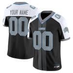 Detroit Lions Customized Black Alternate 2025 F.U.S.E. 'Motor City Racing Edition' Vapor Limited Stitched Jersey