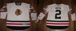 Chicago Blackhawks #2 Duncan Keith White Stitched Jersey