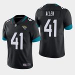Jacksonville Jaguars #41 Josh Allen Black Vapor Untouchable Limited Stitched Jersey