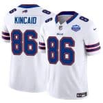 Buffalo Bills #86 Dalton Kincaid White 2025 F.U.S.E. With Farewell Patch Vapor Untouchable Limited Stitched Jersey