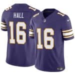 Minnesota Vikings #16 Jaren Hall Purple 2023 F.U.S.E. Vapor Untouchable Throwback Limited Stitched Jersey