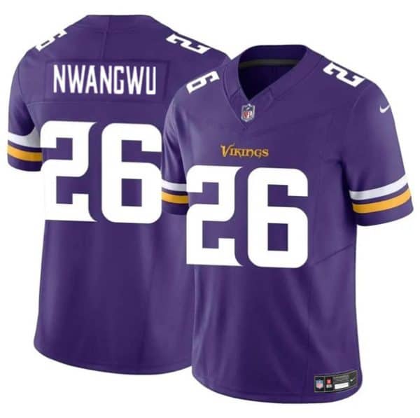 Minnesota Vikings #26 Kene Nwangwu Purple 2023 F.U.S.E. Vapor Untouchable Limited Stitched Jersey