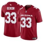 Arizona Cardinals #33 Trey Benson Red 2024 F.U.S.E. Vapor Untouchable Limited Stitched Jersey