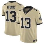 New Orleans Saints #13 Michael Thomas Gold 2025 F.U.S.E. Alternate Vapor Limited Football Stitched Jersey