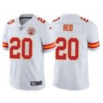 Kansas City Chiefs #20 Justin Reid White Vapor Untouchable Limited Stitched Jersey