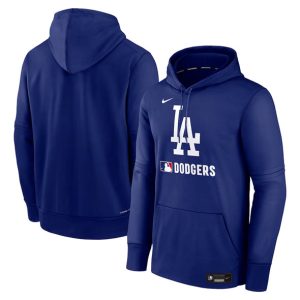 Los Angeles Dodgers Royal Collection Performance Pullover Hoodie