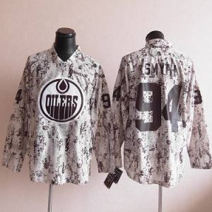 Oilers #94 Ryan Smyth Camouflage Stitched Jersey