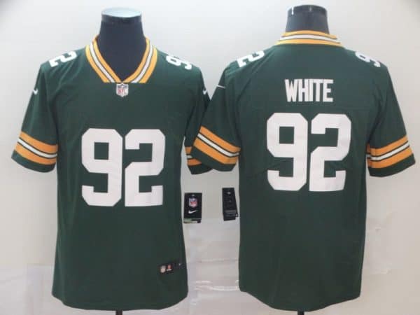 Green Bay Packers #92 Reggie Green Vapor Untouchable Limited Stitched Jersey