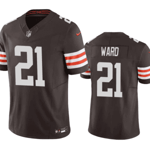 Cleveland Browns #21 Denzel Ward Brown 2023 F.U.S.E. Vapor Untouchable Limited Stitched Jersey