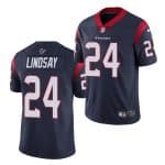 Houston Texans #24 Phillip Lindsay Navy Vapor Untouchable Limited Stitched Jersey