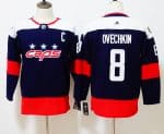 Washington Capitals #8 Alexander Ovechkin Navy 2018 Stadium Series Authentic Pro Stitched Adidas Jersey