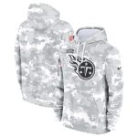 Tennessee Titans 2024 Arctic Camo Salute To Service Club Fleece Pullover Hoodie