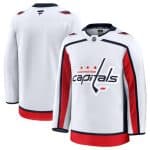 Washington Capitals Blank White 2024-25 Away Stitched Jersey