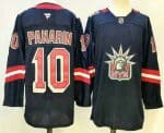 New York Rangers #10 Artemi Panarin Navy Reverse Retro Authentic Jersey