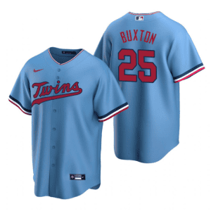 Minnesota Twins #25 Byron Buxton Blue Cool Base Stitched Jersey