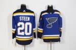 Adidas St. Louis Blues #20 Alexander Steen Blue Stitched Jersey