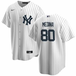 New York Yankees #80 Luis Medina Stitched Baseball Cool Base Jersey