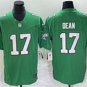 Philadelphia Eagles #17 Nakobe Dean Green 2023 F.U.S.E. Vapor Untouchable Stitched Jersey