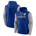 Dallas Cowboys Blue Gray Fleece Pullover Hoodie