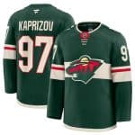 Minnesota Wild #97 Kirill Kaprizov Green 2024-25 Home Stitched Jersey