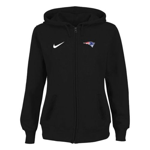 New England Patriots Stadium Rally Full Zip Hoodie Black