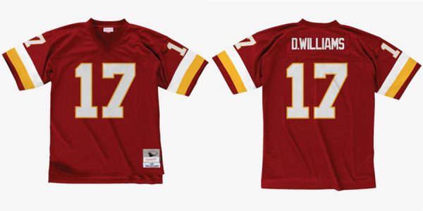 Washington Redskins #17 Doug Williams Burgundy Stitched Jersey