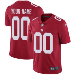 Giants Customized Red Vapor Untouchable Limited Stitched Jersey