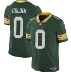 Green Bay Packers #0 Matthew Golden Green 2025 Vapor Untouchable Limited Football Stitched Jersey