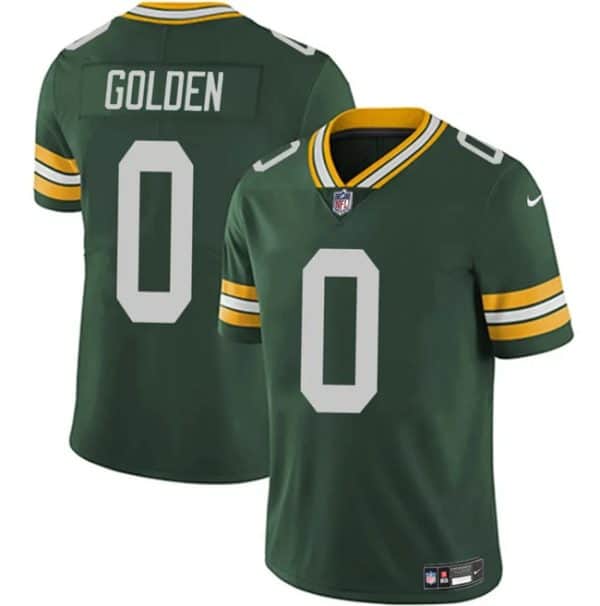 Green Bay Packers #0 Matthew Golden Green 2025 Vapor Untouchable Limited Football Stitched Jersey