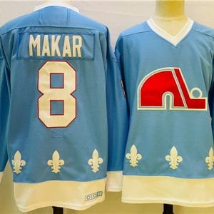 Colorado Avalanche #8 Cale Makar Blue Stitched Jersey