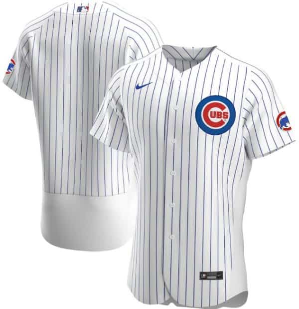 Chicago Cubs White Flex Base Stitched Jersey