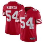 San Francisco 49ers #54 Fred Warner 2022 New Scarlet Vapor Untouchable Limited Stitched Football Jersey