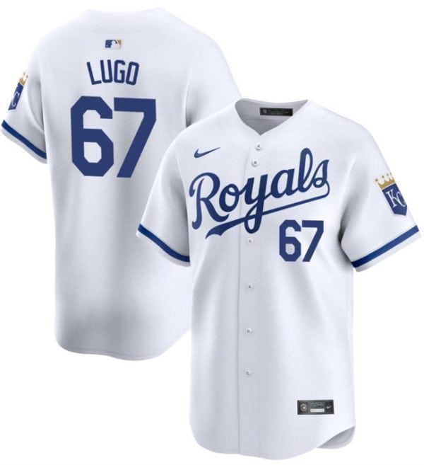 Kansas City Royals #67 Seth Lugo White 2024 Home Limited Cool Base Stitched Jersey