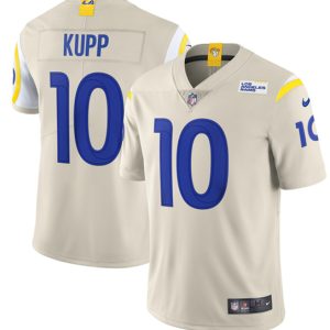 Los Angeles Rams #10 Cooper Kupp 2020 Bone Vapor Limited Stitched Jersey