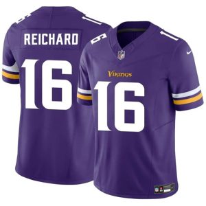 Minnesota Vikings #16 Will Reichard Purple 2024 F.U.S.E. Vapor Untouchable Limited Stitched Jersey
