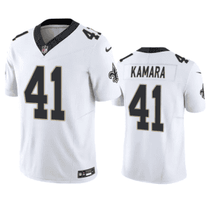 New Orleans Saints #41 Alvin Kamara White 2023 F.U.S.E. Vapor Untouchable Limited Stitched Jersey