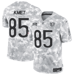 Chicago Bears #85 Cole Kmet 2024 F.U.S.E Arctic Camo Salute To Service Limited Stitched Jersey