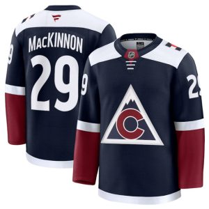 Colorado Avalanche #29 Nathan MacKinnon Navy 2024-25 Alternate Stitched Jersey
