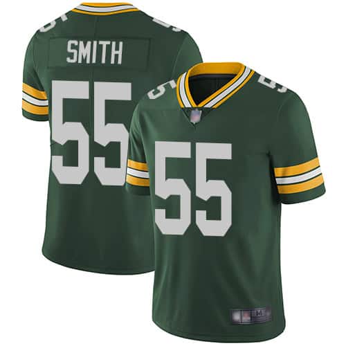 Green Bay Packers #55 Za'Darius Smith Green Vapor Untouchable Stitched Limited Jersey