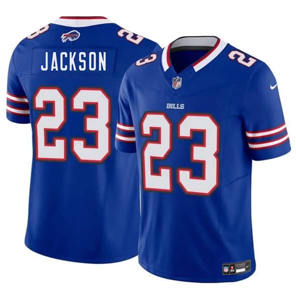 Buffalo Bills #23 Dane Jackson Blue 2025 F.U.S.E. Vapor Untouchable Limited Stitched Jersey